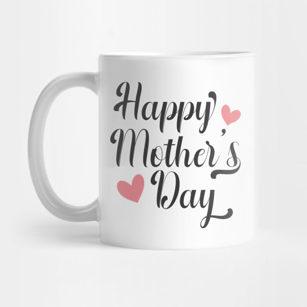 Simple and Elegant Happy Mother's Day Calligraphy by Jasmine Anderson